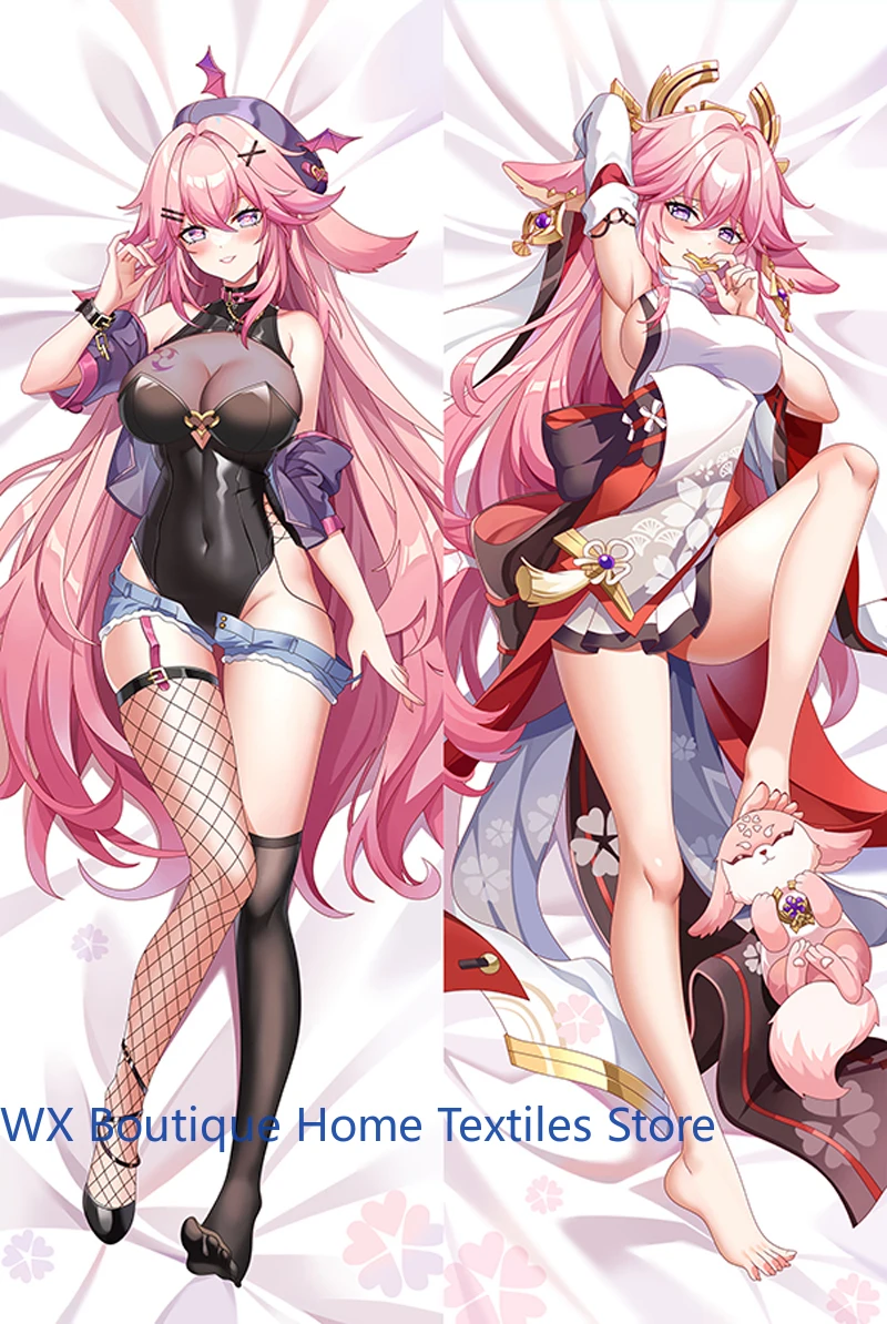 Genshin Impact Dakimakura Cover Anime Yae Miko Long Hugging Body Pillow Case Two Sided Printing Cushion Pillowcase
Genshin Impact Dakimakura Cover Anime Yae Miko Long Hugging Body Pillow Case Two Sided Printing Cushion Pillowcase