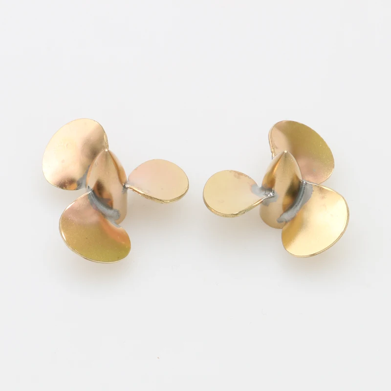 1Pair 22mm Dia Brass 3-Blade Propeller 6mm Hub Diameter Marine Blade Soldering Propellers for RC Boat Model Upgrade Modification
1Pair 22mm Dia Brass 3-Blade Propeller 6mm Hub Diameter Marine Blade Soldering Propellers for RC Boat Model Upgrade Modification