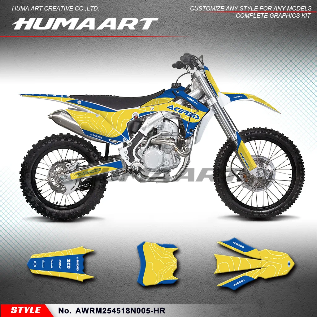 HUMAART Custom Racing Sticker Wrap Design for Asiawing RM250 RM450 2018 2019 2020 2021 2022 2023 2024, Restyle,AWRM254518N005-HR
HUMAART Custom Racing Sticker Wrap Design for Asiawing RM250 RM450 2018 2019 2020 2021 2022 2023 2024, Restyle,AWRM254518N005-HR