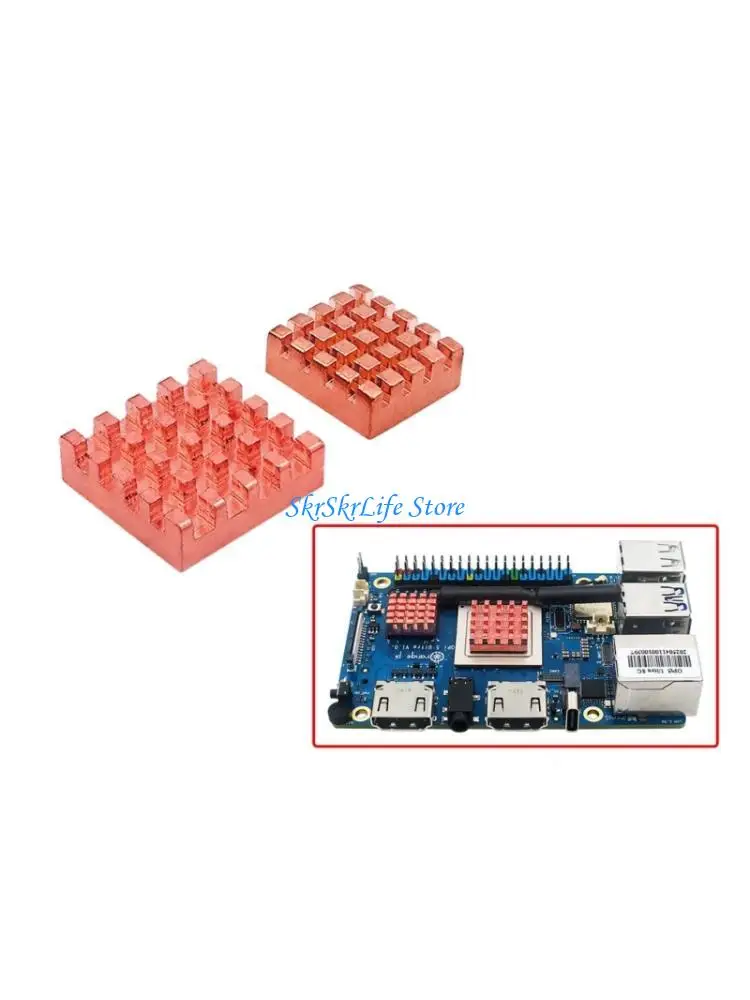 E65E Professional Coppers Thermals Solution Single Board Computer Accessory for Orange
E65E Professional Coppers Thermals Solution Single Board Computer Accessory for Orange