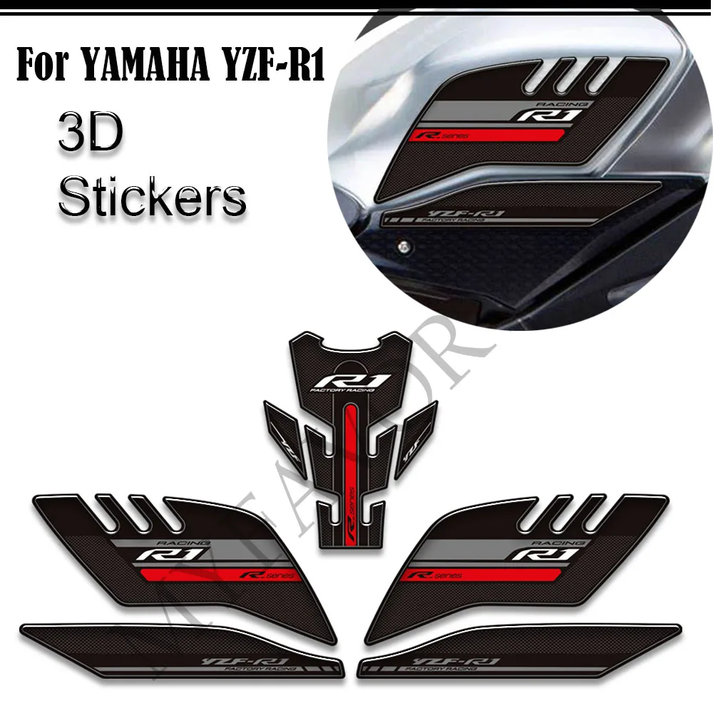 For YAMAHA YZF-R1 YZFR1 YZF R1 Motorcycle Tank Pad Side Grips Gas Fuel Oil kit Knee Protection Fairing Protector Stickers Decals
For YAMAHA YZF-R1 YZFR1 YZF R1 Motorcycle Tank Pad Side Grips Gas Fuel Oil kit Knee Protection Fairing Protector Stickers Decals