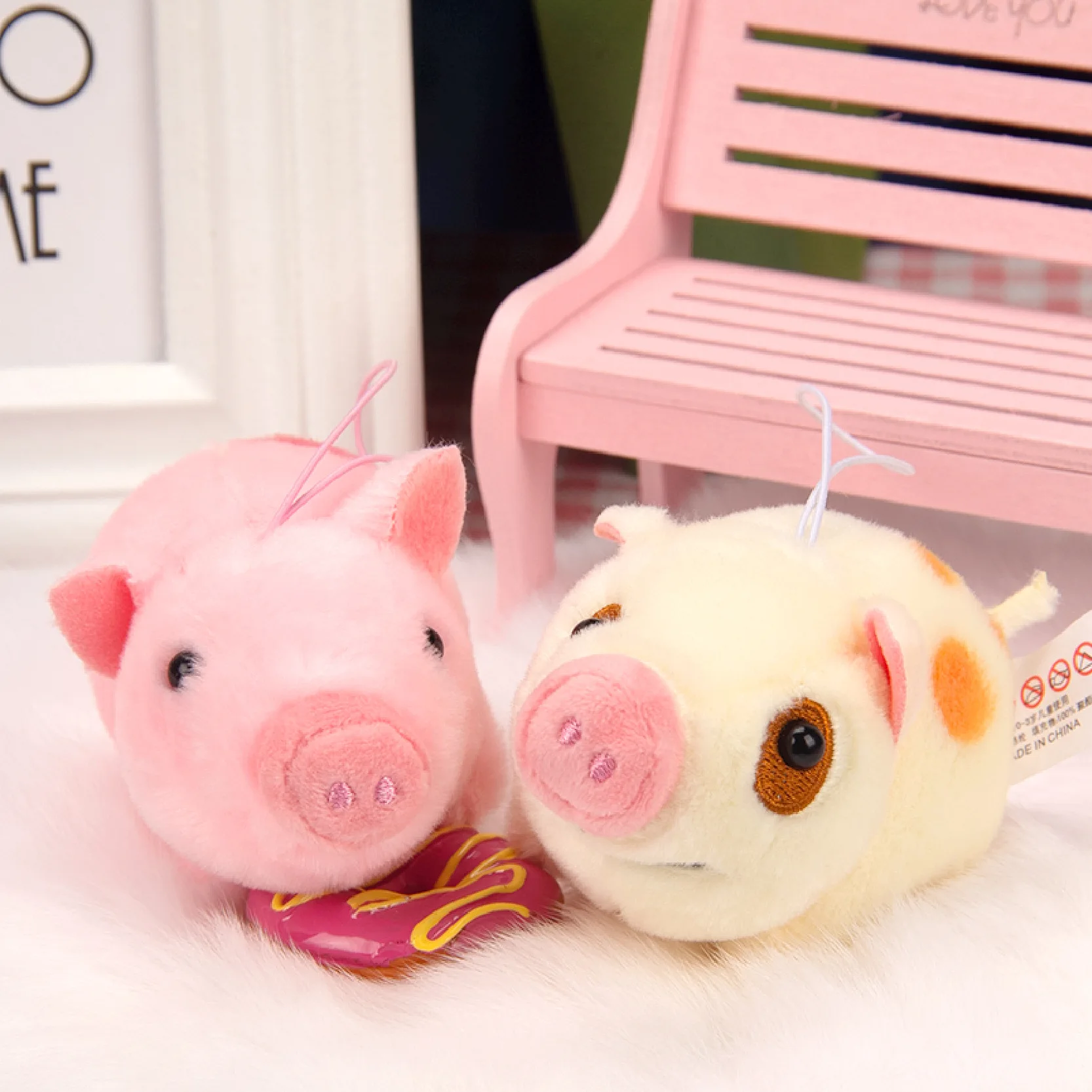 Soft Mini Cute Pig Plush Doll Toy Bag Pendant Key Chain Decor Handbag Car Key Holder Bag Pendant Toys Children Girls Boys Gif
Soft Mini Cute Pig Plush Doll Toy Bag Pendant Key Chain Decor Handbag Car Key Holder Bag Pendant Toys Children Girls Boys Gif