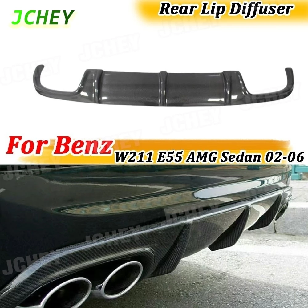 Carbon Fiber Car Rear Lip Diffuser for Benz W211 E55 AMG Sedan 2002-2006 FRP Rear Bumper Lip Spoiler Body Kits Car Accessories
Carbon Fiber Car Rear Lip Diffuser for Benz W211 E55 AMG Sedan 2002-2006 FRP Rear Bumper Lip Spoiler Body Kits Car Accessories