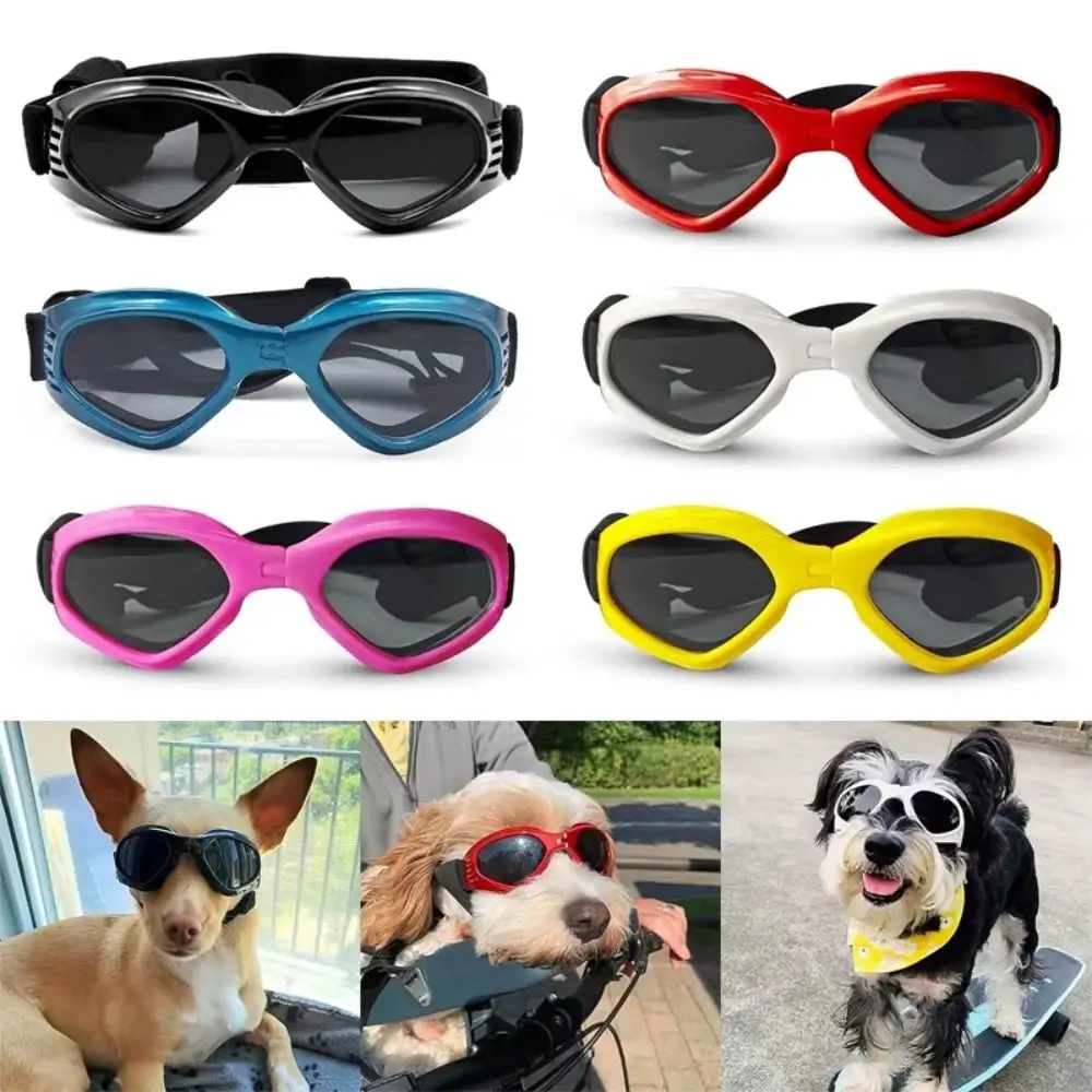 Cute Foldable Pet Sunglasses Clear Vision Air Hole Design Dogs Goggles Windproof Waterproof Dog Eyewear Puppy 
Cute Foldable Pet Sunglasses Clear Vision Air Hole Design Dogs Goggles Windproof Waterproof Dog Eyewear Puppy
