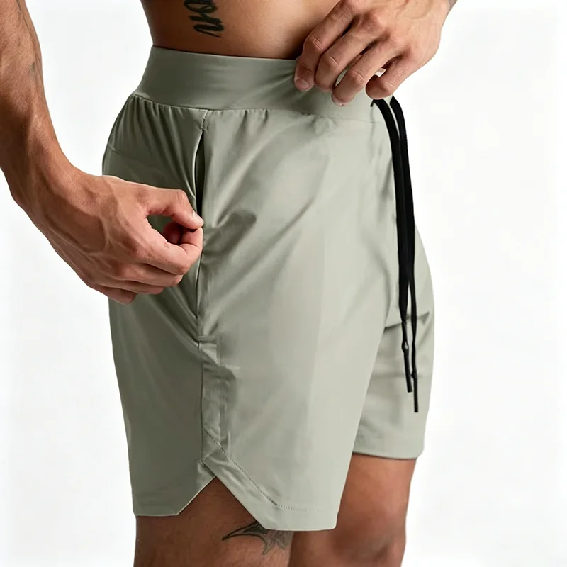 2026 Men's Running Shorts Single-Layer Woven Quick Dry Gym Solid Color Fitness Sports Casual Workout Sportswear Fifth Pants New
2026 Men's Running Shorts Single-Layer Woven Quick Dry Gym Solid Color Fitness Sports Casual Workout Sportswear Fifth Pants New
