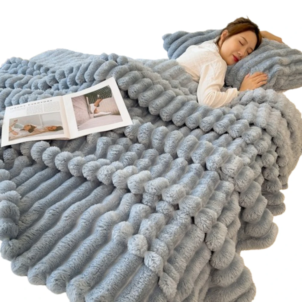 Pet Blanket Warm Faux Rabbit Fur Blanket 200x150cm Nap Blanket Solid Color Thickened Bed Sheet Cover Blanket Living Room
Pet Blanket Warm Faux Rabbit Fur Blanket 200x150cm Nap Blanket Solid Color Thickened Bed Sheet Cover Blanket Living Room