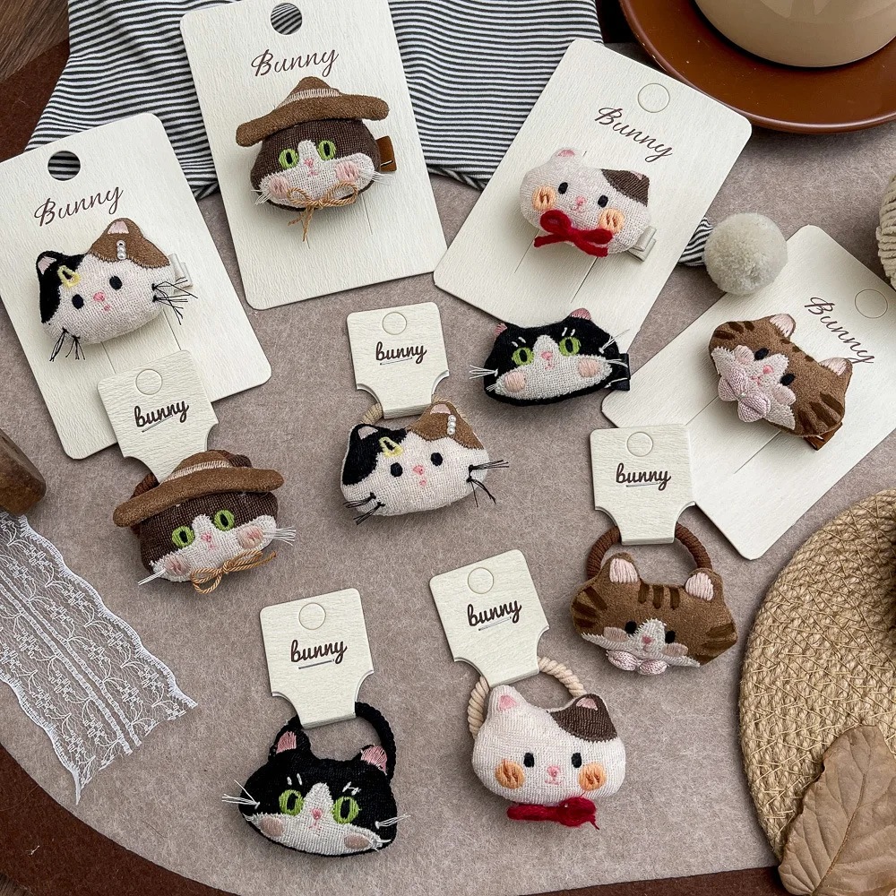1pc Children's Hair Accessories Cartoon Cat Hairpin Cute Girl Bangs Side Clip Hairpin Hair Clip Kids Hair Rope Tie Rubber Band
1pc Children's Hair Accessories Cartoon Cat Hairpin Cute Girl Bangs Side Clip Hairpin Hair Clip Kids Hair Rope Tie Rubber Band