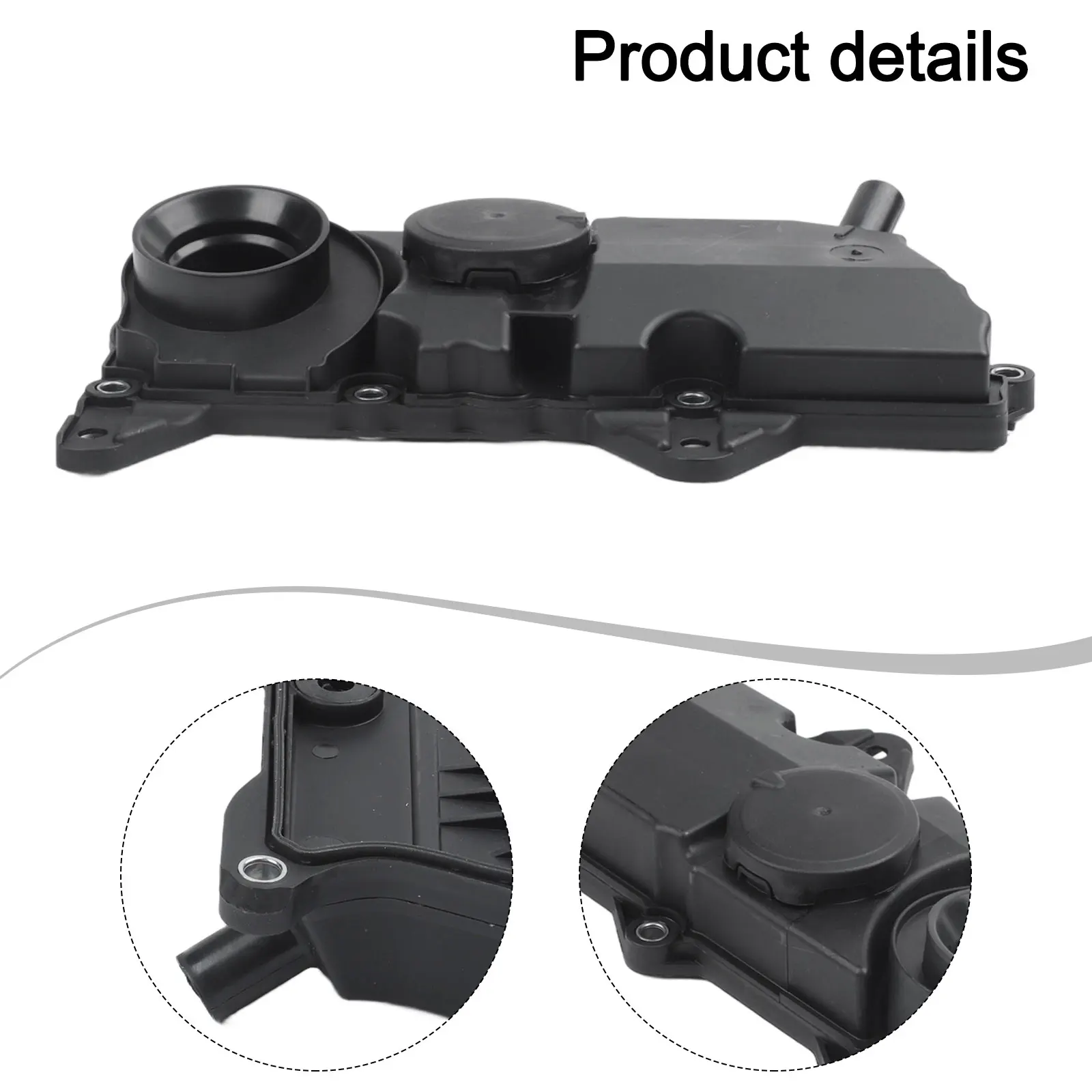 PCV Oil Trap Valve Cover for Volvo Turbo 2 0L 4 Cylinder Engines Fits XC40 XC60 XC70 XC90 S60 S80 with OEM 31316184 32140004
PCV Oil Trap Valve Cover for Volvo Turbo 2 0L 4 Cylinder Engines Fits XC40 XC60 XC70 XC90 S60 S80 with OEM 31316184 32140004