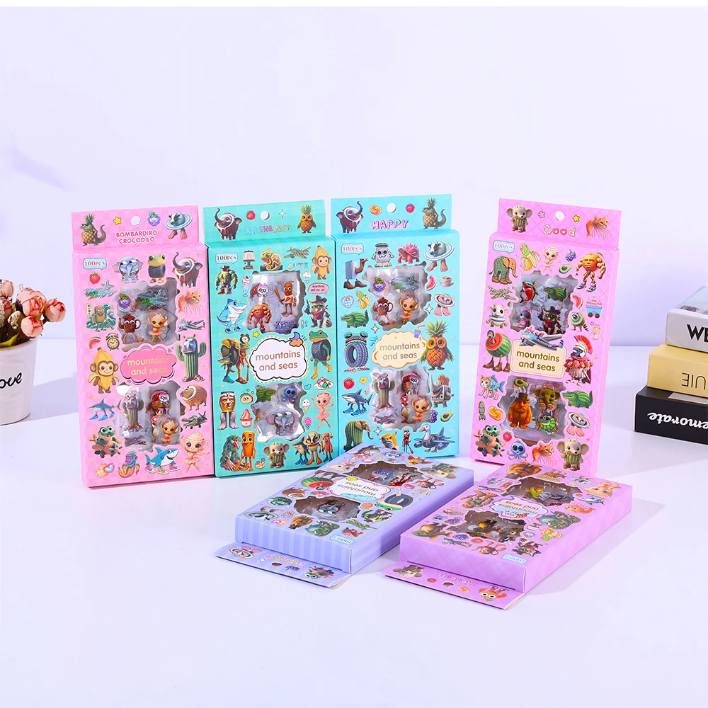 100pcs/Box Transparent Italian Brainrot Stickers Waterproof Tung Tung Sahur Decals Toys Children Reward Stickers Gift
100pcs/Box Transparent Italian Brainrot Stickers Waterproof Tung Tung Sahur Decals Toys Children Reward Stickers Gift