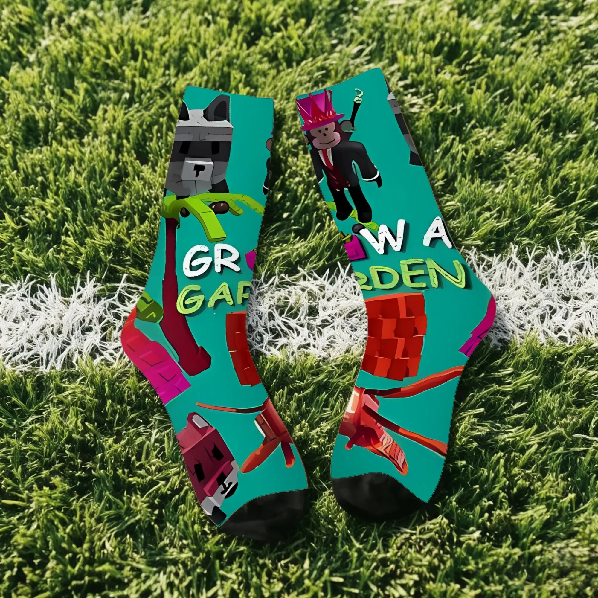 Funny Sock Grow a Garden Animal Game Rock Seamless Pattern Printed Men Socks Novelty Men's Socks
Funny Sock Grow a Garden Animal Game Rock Seamless Pattern Printed Men Socks Novelty Men's Socks