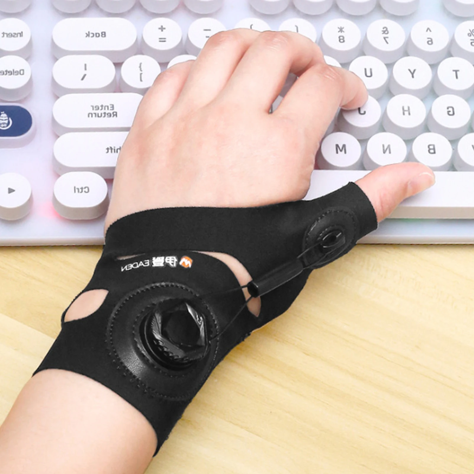 Поворотный бандаж для большого пальца для тендинита, черный регулируемый поддерживающий запястье, дышащий нейлон + материал из спандекса
Поворотный бандаж для большого пальца для тендинита, черный регулируемый поддерживающий запястье, дышащий нейлон + материал из спандекса