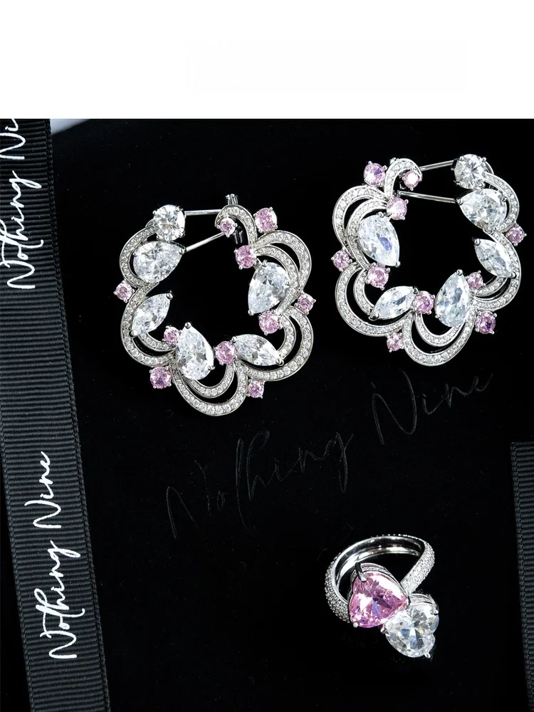 Elegant Ring And Earring Set for Women Autumn Collection Universal Stylish Fashion Jewelry Combo by Nothing Nine
Elegant Ring And Earring Set for Women Autumn Collection Universal Stylish Fashion Jewelry Combo by Nothing Nine