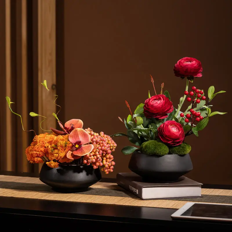 Luxury Simulated Flower Ceramic Vase Set Accessories Home Livingroom Porch Furnishing Crafts Store Hotel Cafe Ornaments Decor
Luxury Simulated Flower Ceramic Vase Set Accessories Home Livingroom Porch Furnishing Crafts Store Hotel Cafe Ornaments Decor