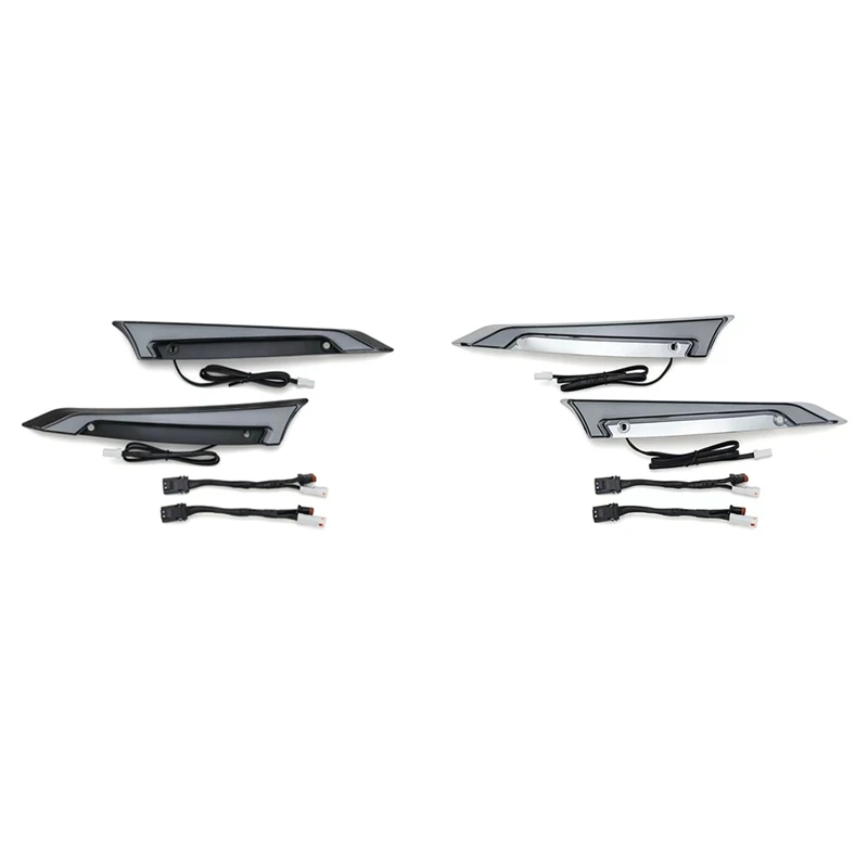 Windshield Trim Lights Windscreen Fairing LED Turn Signals Running Light For Road Glide Models
Windshield Trim Lights Windscreen Fairing LED Turn Signals Running Light For Road Glide Models