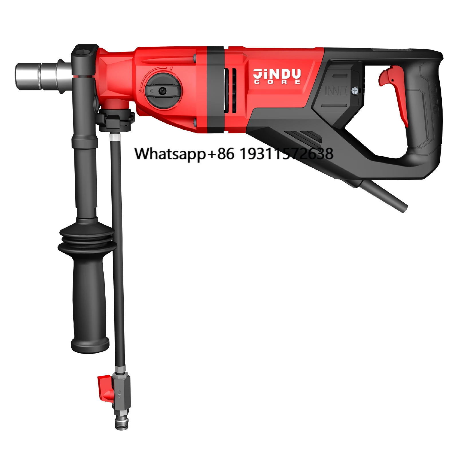 JINDU 2000W Dry & Water Double Use Core Drill Machine, 2 Speeds With Geka Connector - Auto-stop, Led Level Indicator
JINDU 2000W Dry & Water Double Use Core Drill Machine, 2 Speeds With Geka Connector - Auto-stop, Led Level Indicator
