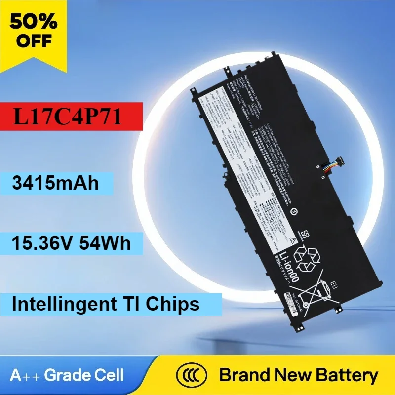 L17C4P71 01AV475 New Laptop Battery For Lenovo ThinkPad X1 Yoga Gen 3/2018 20LE 20LG 20LD SB10K97624 SB10K97623 L17M4P71 02DL003
L17C4P71 01AV475 New Laptop Battery For Lenovo ThinkPad X1 Yoga Gen 3/2018 20LE 20LG 20LD SB10K97624 SB10K97623 L17M4P71 02DL003