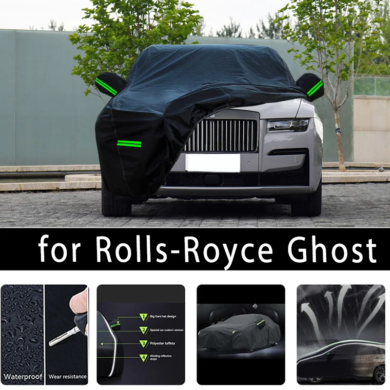 For Rolls-Royce Ghost Outdoor Protection Full Car Covers Snow Cover Sunshade Waterproof Dustproof Exterior Car accessories
For Rolls-Royce Ghost Outdoor Protection Full Car Covers Snow Cover Sunshade Waterproof Dustproof Exterior Car accessories