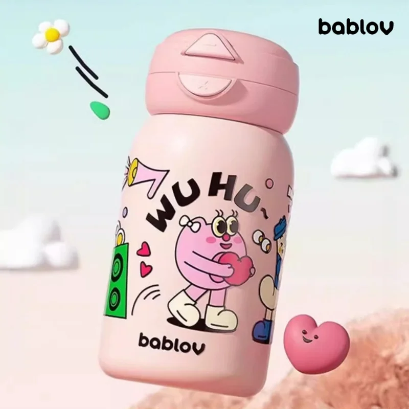 Bablov 550ML Thermos Water Bottle With Straw Cute Cartoon Stainless Steel Vacuum Flask Kids Portable Outdoor Camping Water Cup
Bablov 550ML Thermos Water Bottle With Straw Cute Cartoon Stainless Steel Vacuum Flask Kids Portable Outdoor Camping Water Cup