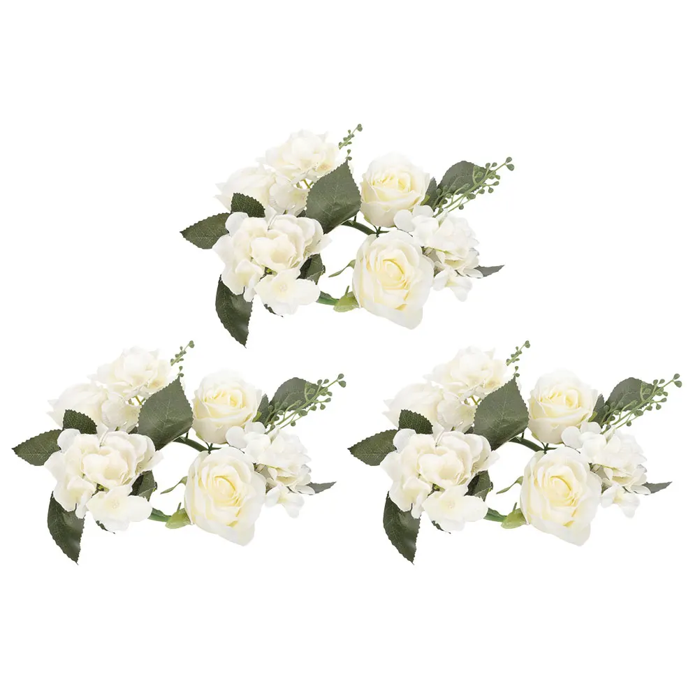3pcs Artificial Wreath Lightweight Decorative Tabletop Wedding Wedding Party Decoration Wreath Party Layout PropsFlower
3pcs Artificial Wreath Lightweight Decorative Tabletop Wedding Wedding Party Decoration Wreath Party Layout PropsFlower
