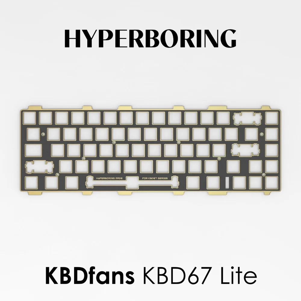 KBDfans Kbd67 Margo65 Positioning Plate for Mechanical Keyboard PP PC Aluminium Fr4 Plate Custom Gaming Keyboard Accessories
KBDfans Kbd67 Margo65 Positioning Plate for Mechanical Keyboard PP PC Aluminium Fr4 Plate Custom Gaming Keyboard Accessories