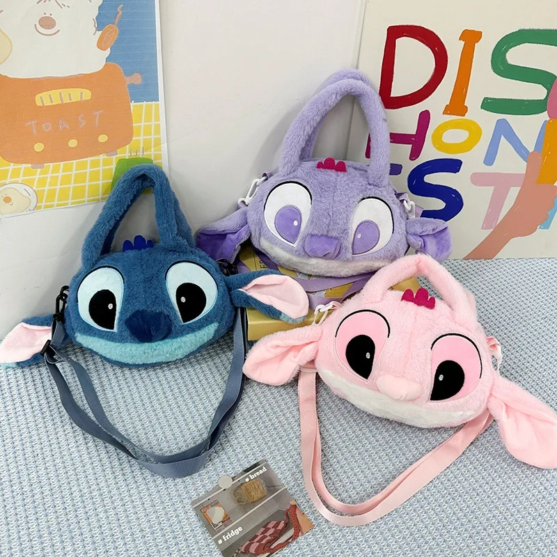 Cartoon Stitch Kawaii Fur-lined Crossbody Bag Cute Hand Shoulder Bag Creative Anime Picture Fashion Storage Soft Plush Backpack
Cartoon Stitch Kawaii Fur-lined Crossbody Bag Cute Hand Shoulder Bag Creative Anime Picture Fashion Storage Soft Plush Backpack