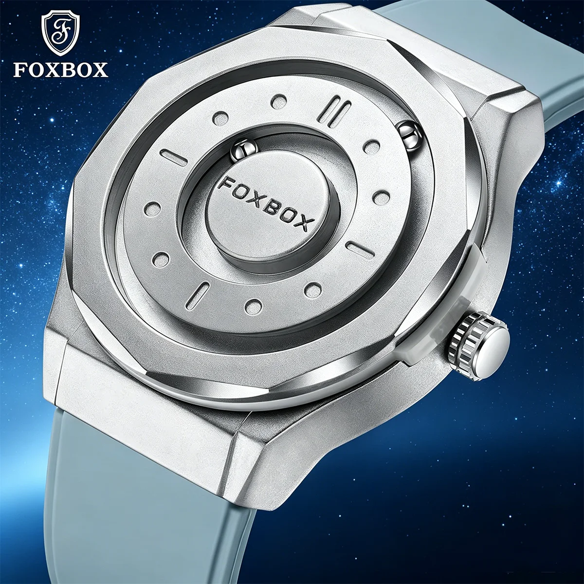 FOXBOX Fashion Men's Watches Scrolling Beads Creative Quartz Wristwatch Military Waterproof Steel Sports Mens Watch Reloj Hombre
FOXBOX Fashion Men's Watches Scrolling Beads Creative Quartz Wristwatch Military Waterproof Steel Sports Mens Watch Reloj Hombre
