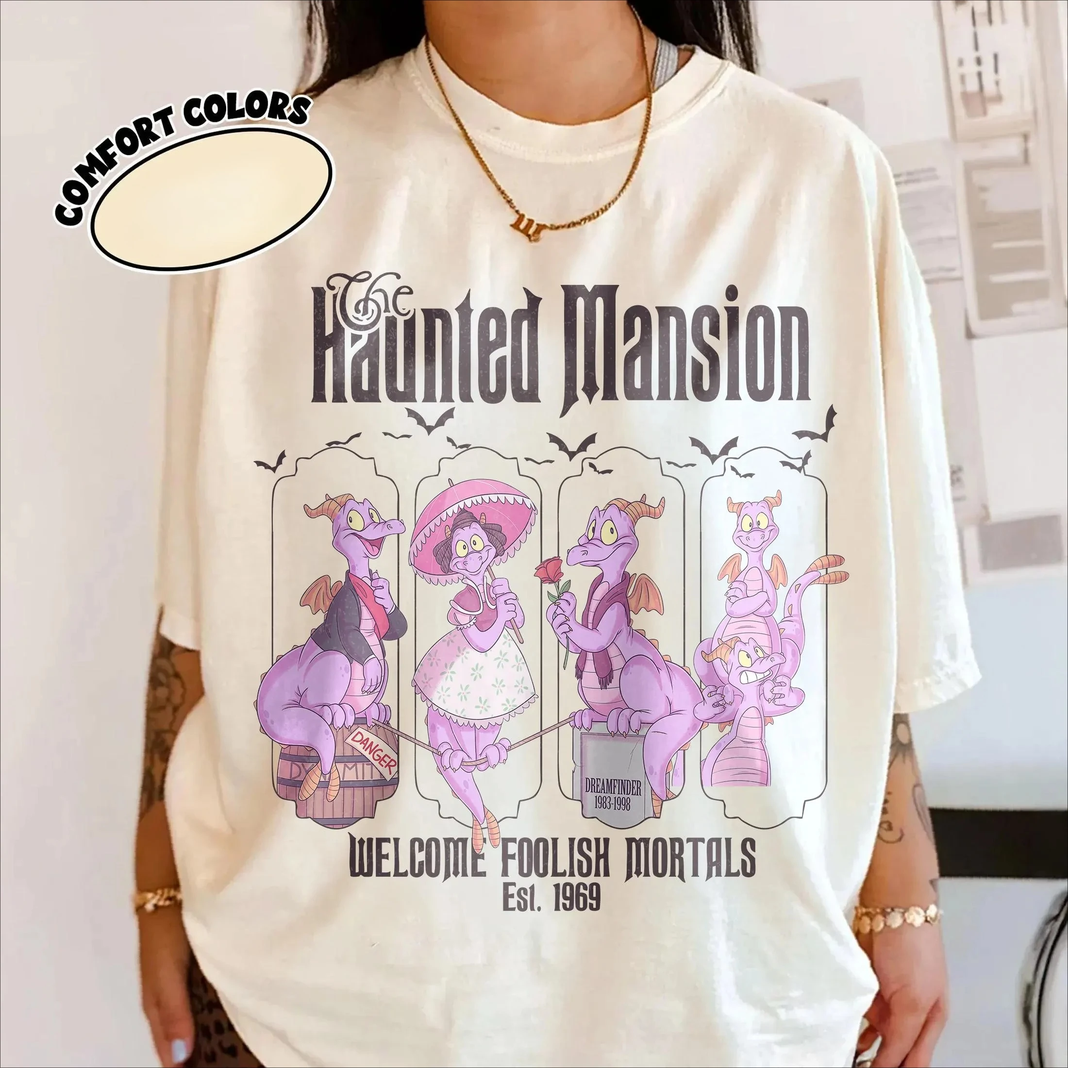 Ретро особняк с привидениями, рубашка, фигурка Диснея, футболка One Little Spark, одинаковая рубашка Epcot на Хэллоуин
Ретро особняк с привидениями, рубашка, фигурка Диснея, футболка One Little Spark, одинаковая рубашка Epcot на Хэллоуин