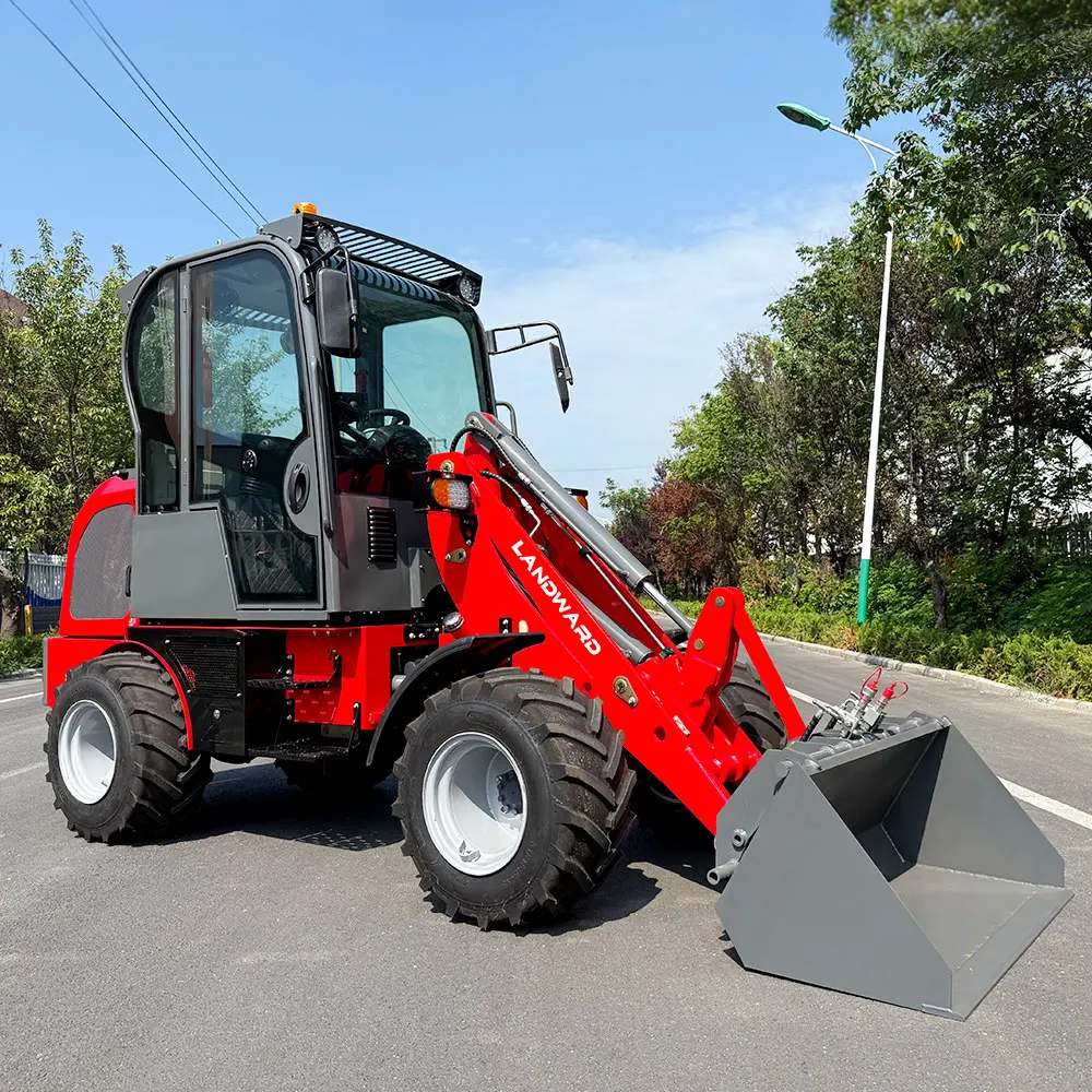 Manufacturer New Design Engineering 4x4 Wheel Mini Loader 2 Ton Agricultural Euro 5 High Quality Diesel Loader CE/EPA Customized
Manufacturer New Design Engineering 4x4 Wheel Mini Loader 2 Ton Agricultural Euro 5 High Quality Diesel Loader CE/EPA Customized