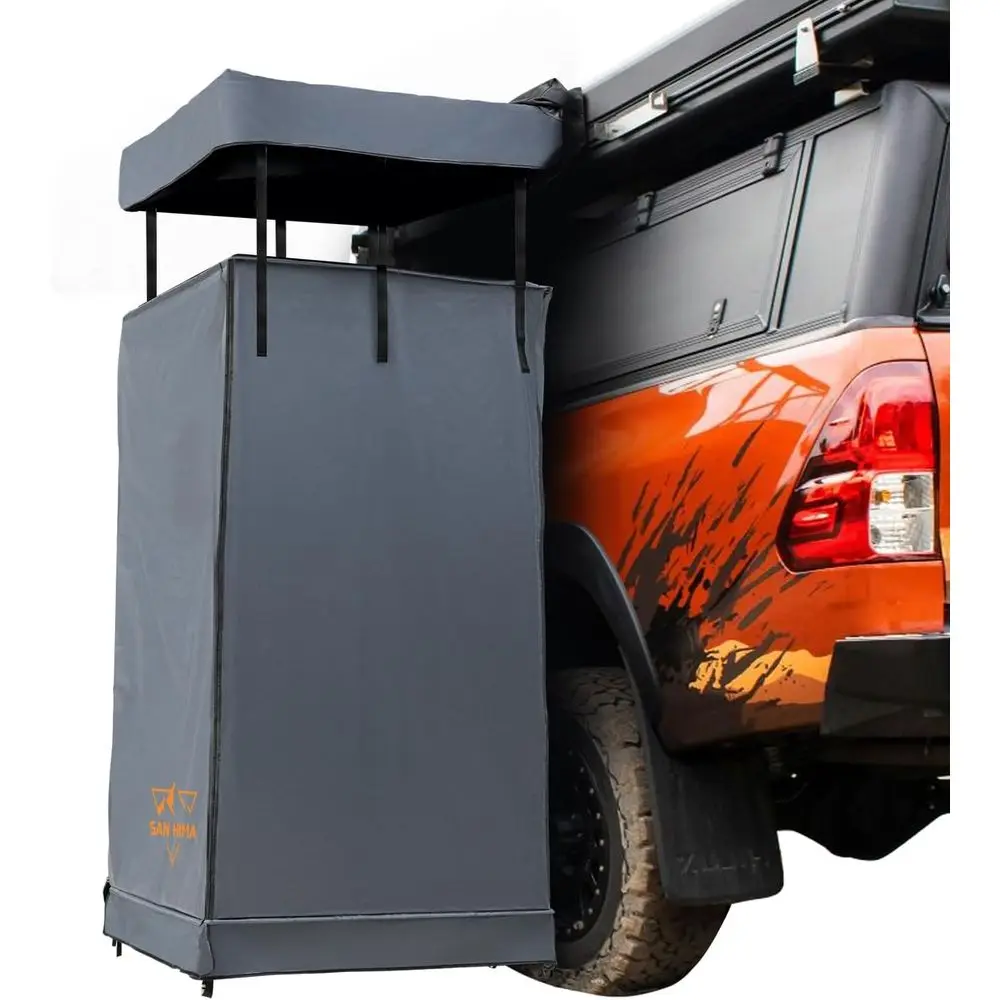 Portable Car Side Shower Tent with LED Light, Waterproof Privacy Shelter for Camping and Overlanding, Gray
Portable Car Side Shower Tent with LED Light, Waterproof Privacy Shelter for Camping and Overlanding, Gray