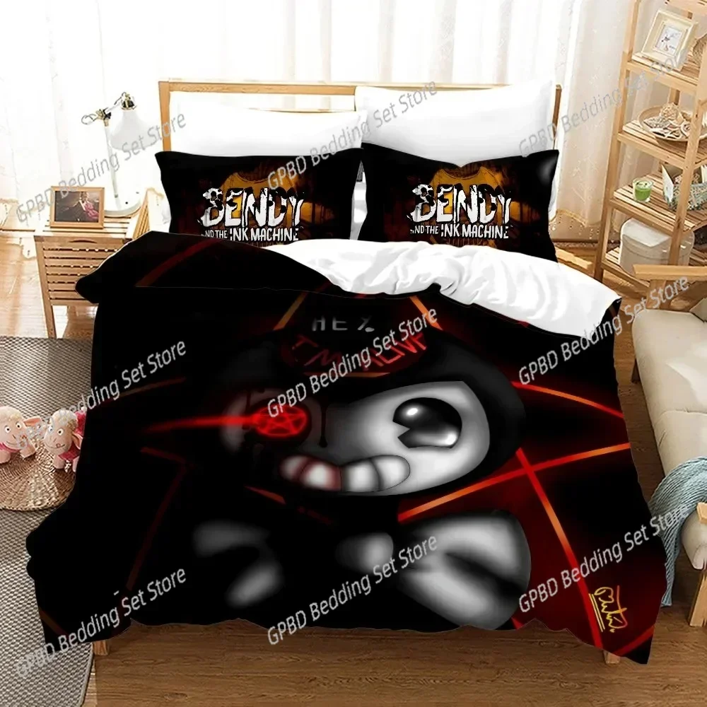 2025 Luxury New 3D Print Anime BENDY Bedding Set Single Twin Full Queen King Size Kawaii BatlM Bed Set Adult Kid Bedroom Duvet
2025 Luxury New 3D Print Anime BENDY Bedding Set Single Twin Full Queen King Size Kawaii BatlM Bed Set Adult Kid Bedroom Duvet
