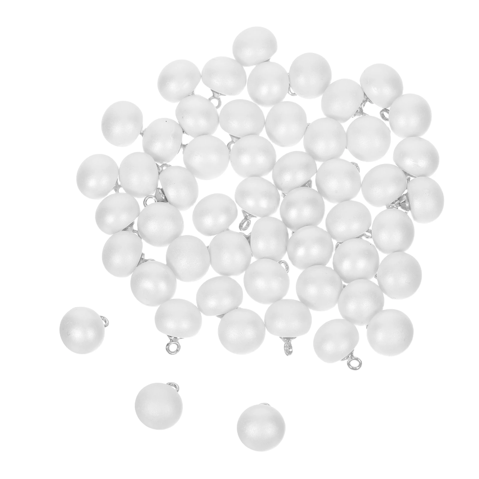 50pcs Pearl White Half Round Sewing Buttons for Clothes Wedding Craft DIY Plastic Buttons Decorative Fashion Accessory Garment
50pcs Pearl White Half Round Sewing Buttons for Clothes Wedding Craft DIY Plastic Buttons Decorative Fashion Accessory Garment