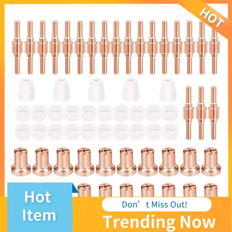 AB08-65 Pieces Plasma Tip Electrodes & Nozzles Kit Consumption Material Accessories For PT31 30 40 50 Plasma Welding Tools
AB08-65 Pieces Plasma Tip Electrodes & Nozzles Kit Consumption Material Accessories For PT31 30 40 50 Plasma Welding Tools