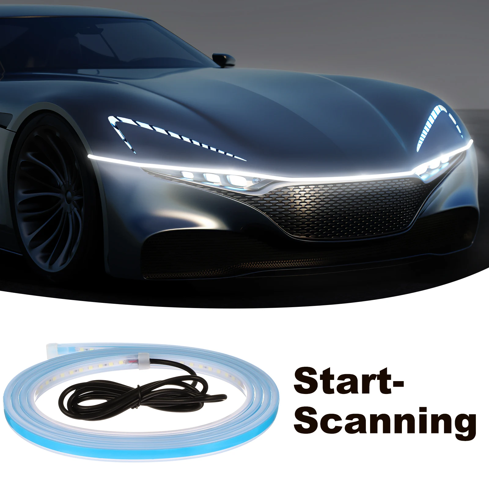 Car Hood LED Strip Silica Gel Flexible Shape Easy Install Engine Decorative Lights for Vehicles Car Hood LED Light Strip RGB
Car Hood LED Strip Silica Gel Flexible Shape Easy Install Engine Decorative Lights for Vehicles Car Hood LED Light Strip RGB