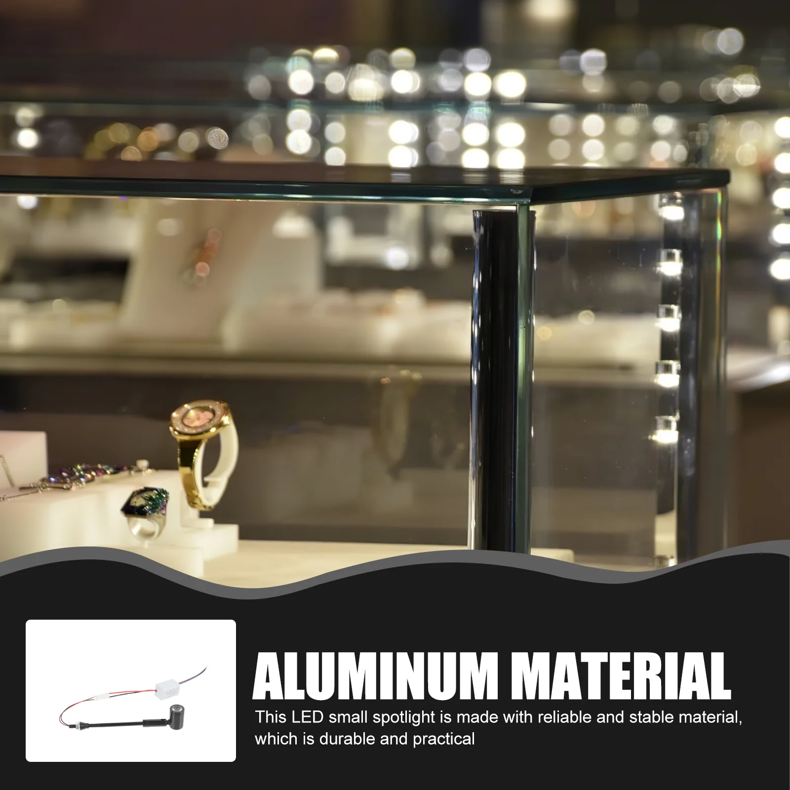 Spotlight Small Standing Cabinet Mini Spotlights Lamp Body Display Miniature Aluminum
Spotlight Small Standing Cabinet Mini Spotlights Lamp Body Display Miniature Aluminum