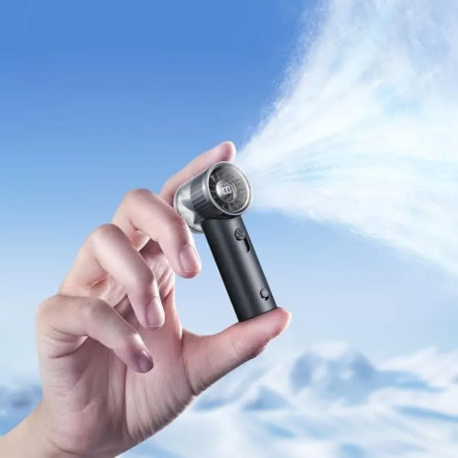 2026 Mini and Powerful Turbo 100 Speeds Cooling Handheld Fan Rechargeable LED Display for Outdoor Travel Portable Hand Fan Gift
2026 Mini and Powerful Turbo 100 Speeds Cooling Handheld Fan Rechargeable LED Display for Outdoor Travel Portable Hand Fan Gift