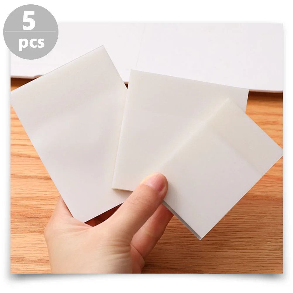5 Pcs Waterproof Note Stickers Memo Pad Notepad Sticky Memorandum The Pet Writing Pads Office
5 Pcs Waterproof Note Stickers Memo Pad Notepad Sticky Memorandum The Pet Writing Pads Office