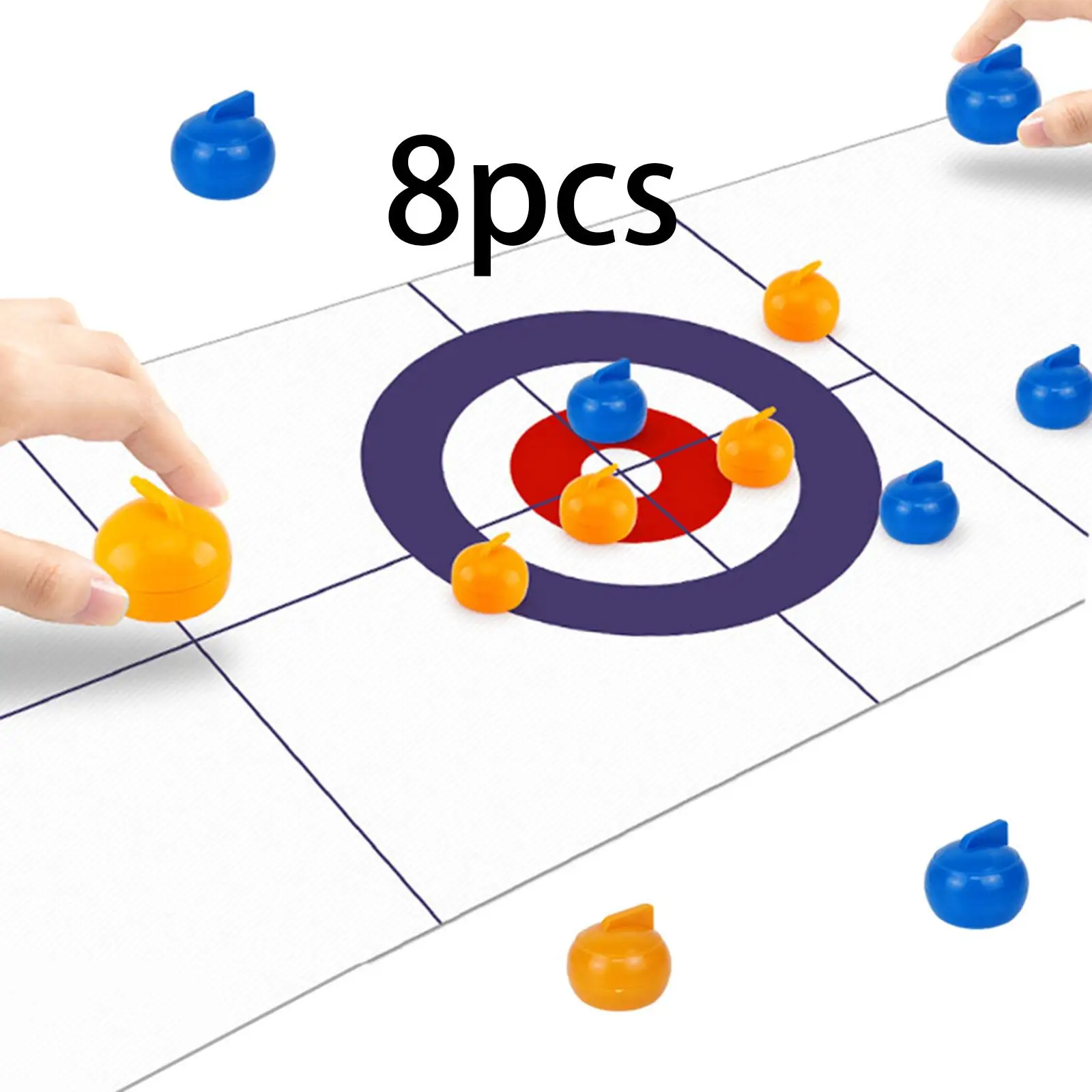 8x Tabletop Curling Game Educational Toys Parent Child Interactive Compact Desktop Leisure Sports Game
8x Tabletop Curling Game Educational Toys Parent Child Interactive Compact Desktop Leisure Sports Game