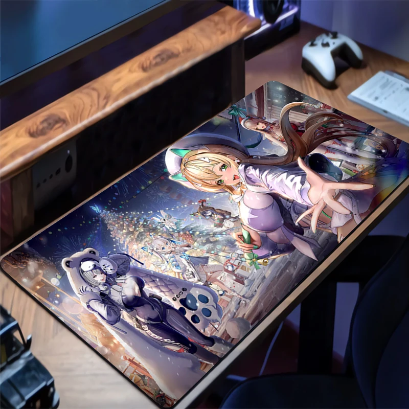 Mousepad New NIKKE MousePads Keyboard Pad Mouse Mat Gamer Soft Office Carpet Table Mat Desktop coaster PC carpet Big Mouse Pad
Mousepad New NIKKE MousePads Keyboard Pad Mouse Mat Gamer Soft Office Carpet Table Mat Desktop coaster PC carpet Big Mouse Pad