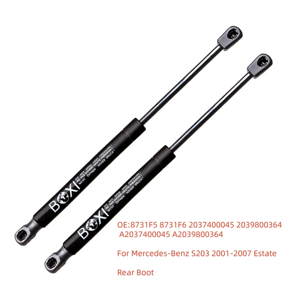 2Pcs Rear Boot Gas Spring Support 8731F5 8731F6 2037400045 2039800364 For Mercedes - Benz S203 2001 - 2007 Estate Lift Struts
2Pcs Rear Boot Gas Spring Support 8731F5 8731F6 2037400045 2039800364 For Mercedes - Benz S203 2001 - 2007 Estate Lift Struts