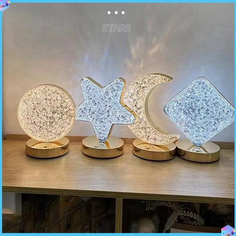 A43T LED Crystal Light, Circular Three Color Desk Light, Touch Dimming, Bedside Light, Romantic Diamond USB Durable Easy To Use
A43T LED Crystal Light, Circular Three Color Desk Light, Touch Dimming, Bedside Light, Romantic Diamond USB Durable Easy To Use