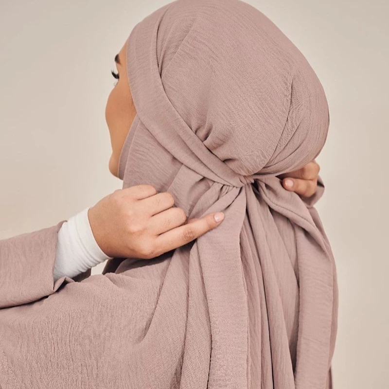 Long Woman Muslim Head Covering With Tie Closure Women's Islamic Hijab Prayer Headscarf Ready To Wear Abaya Hijab For Daily
Long Woman Muslim Head Covering With Tie Closure Women's Islamic Hijab Prayer Headscarf Ready To Wear Abaya Hijab For Daily