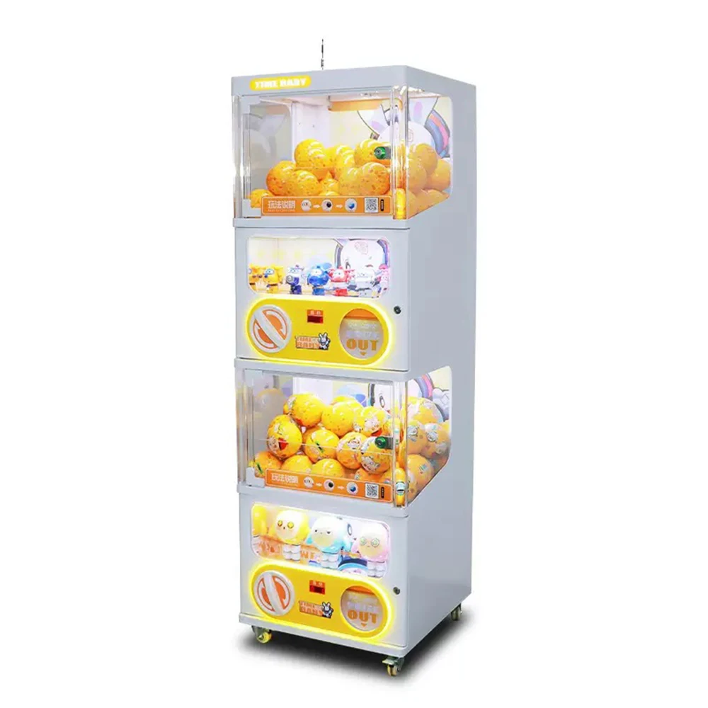 Hot Selling Coin Operated Games Machine for Gashapons Capsule Toys Vending Machine Gift Doll Game Machine