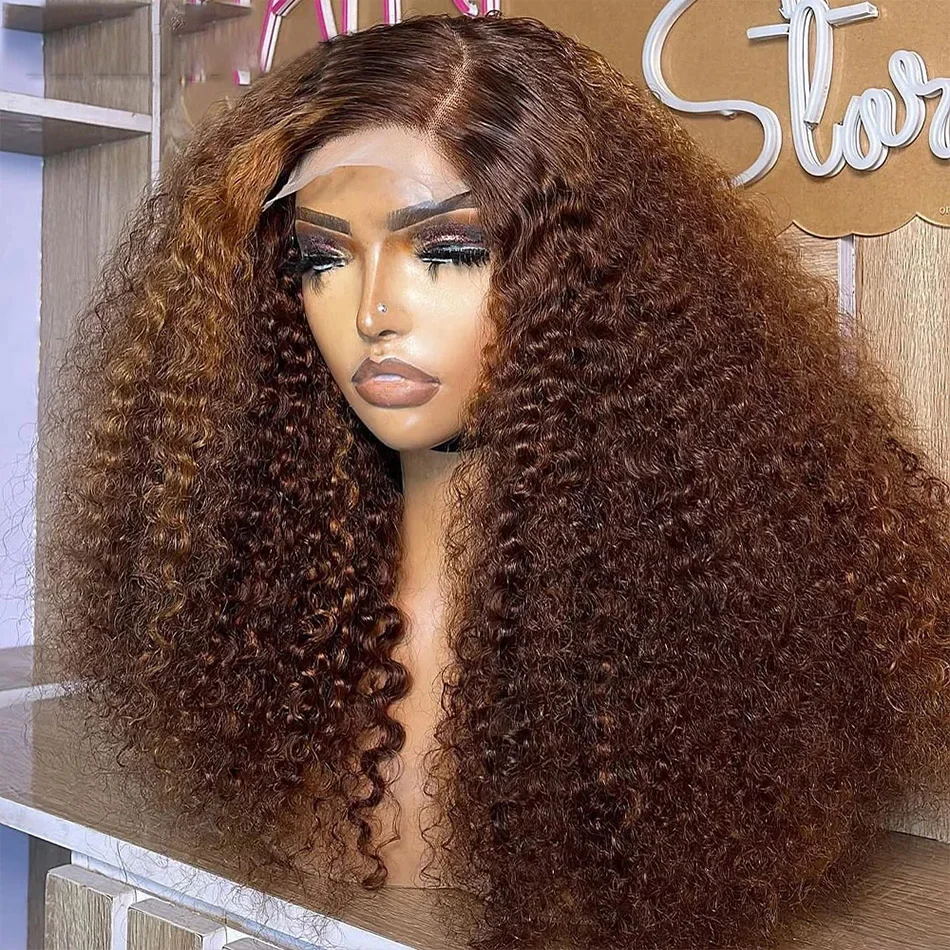 Soft 26Inch Long Dark Brown Kinky Curly 180Density Lace Front Wig For Black Women Babyhair Natural Hairline Preplucked Glueless
Soft 26Inch Long Dark Brown Kinky Curly 180Density Lace Front Wig For Black Women Babyhair Natural Hairline Preplucked Glueless