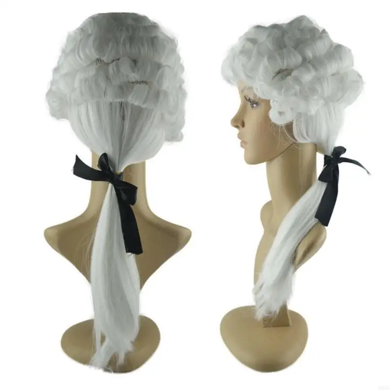 B95F Washington Lawyer Curly Colonial Wigs Costume Powdered Cosplay Wigs
B95F Washington Lawyer Curly Colonial Wigs Costume Powdered Cosplay Wigs