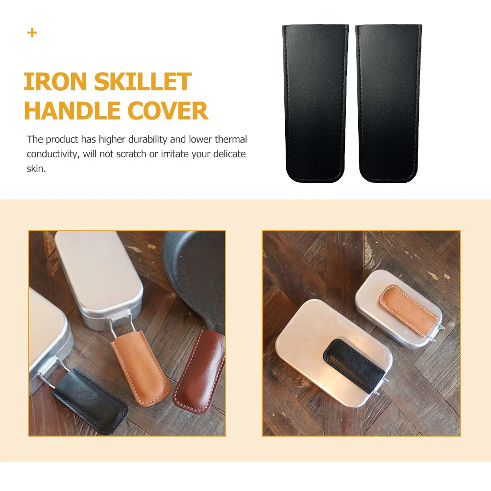 2Pcs Pot Handle Covers Skillet Handle Sleeve Anti-Scald Heat Resistant Non-Slip Grip Protector for Cast Iron Pan
2Pcs Pot Handle Covers Skillet Handle Sleeve Anti-Scald Heat Resistant Non-Slip Grip Protector for Cast Iron Pan