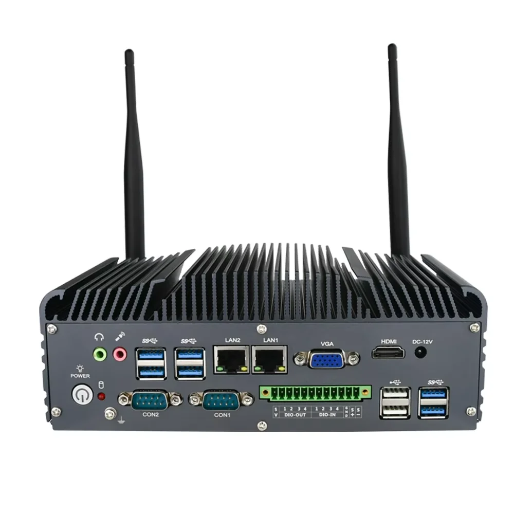 Adipcom MFC-6800 Fanless Industrial Desktop Office Computer Mini PC Intel CPU 3855U I3-6100U I5-6200U 8G RAM 6*RS232 DDR3L WIFI
Adipcom MFC-6800 Fanless Industrial Desktop Office Computer Mini PC Intel CPU 3855U I3-6100U I5-6200U 8G RAM 6*RS232 DDR3L WIFI