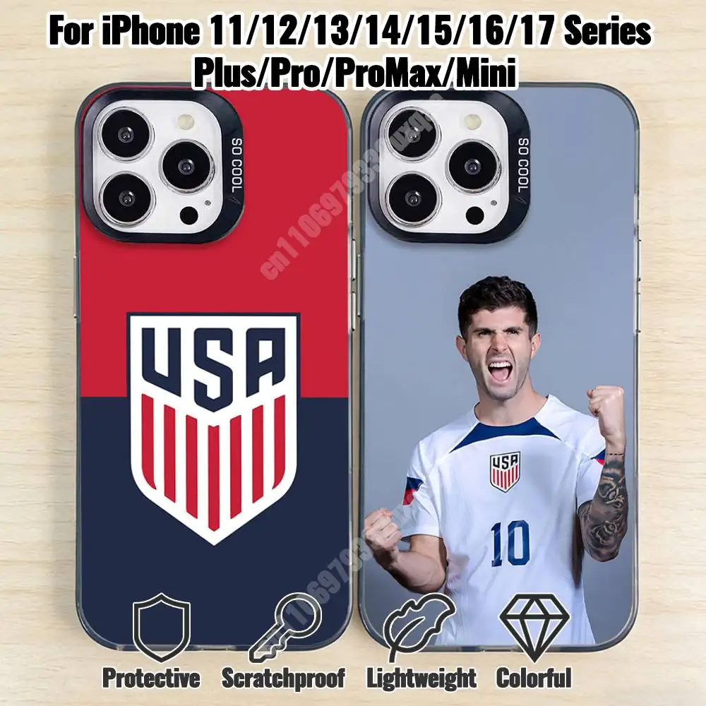 USA Football P-Pulisic-S Phone Case for iPhone 17 16 15 14 13 12 11 Pro Plus Max Mini X XS Air Stylish Cover
USA Football P-Pulisic-S Phone Case for iPhone 17 16 15 14 13 12 11 Pro Plus Max Mini X XS Air Stylish Cover