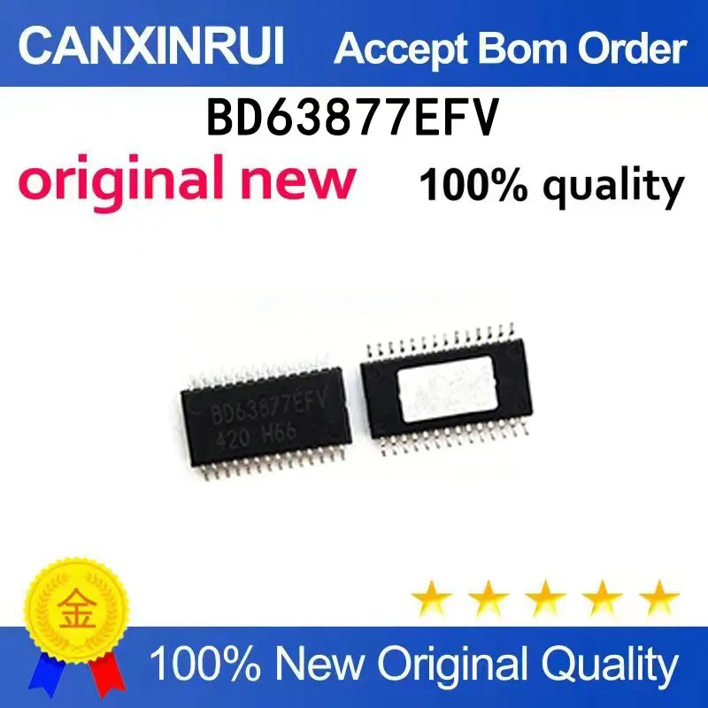 (5-100 pieces)Brand new original BD63877EFV-E2 BD63877EFV SSOP spot chip
(5-100 pieces)Brand new original BD63877EFV-E2 BD63877EFV SSOP spot chip