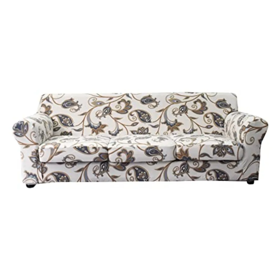 4 Pcs Stretch Sofa Couch Covers for 3 Cushion Couches Printed Sofa Slipcover with 3 Separate Seat Cushion Covers Washable Sofa
4 Pcs Stretch Sofa Couch Covers for 3 Cushion Couches Printed Sofa Slipcover with 3 Separate Seat Cushion Covers Washable Sofa