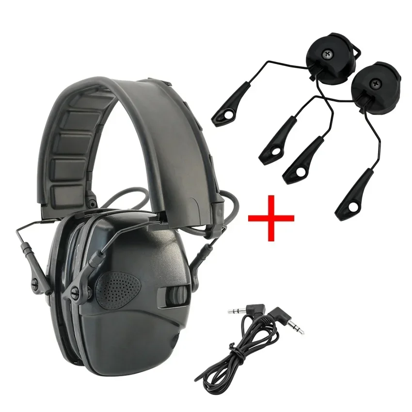 Hunting Headphones Detachable Headband Noise Reduction Pickup Electronic Earmuffs Tactical Shooting Headset with ARC Rail Adapte
Hunting Headphones Detachable Headband Noise Reduction Pickup Electronic Earmuffs Tactical Shooting Headset with ARC Rail Adapte